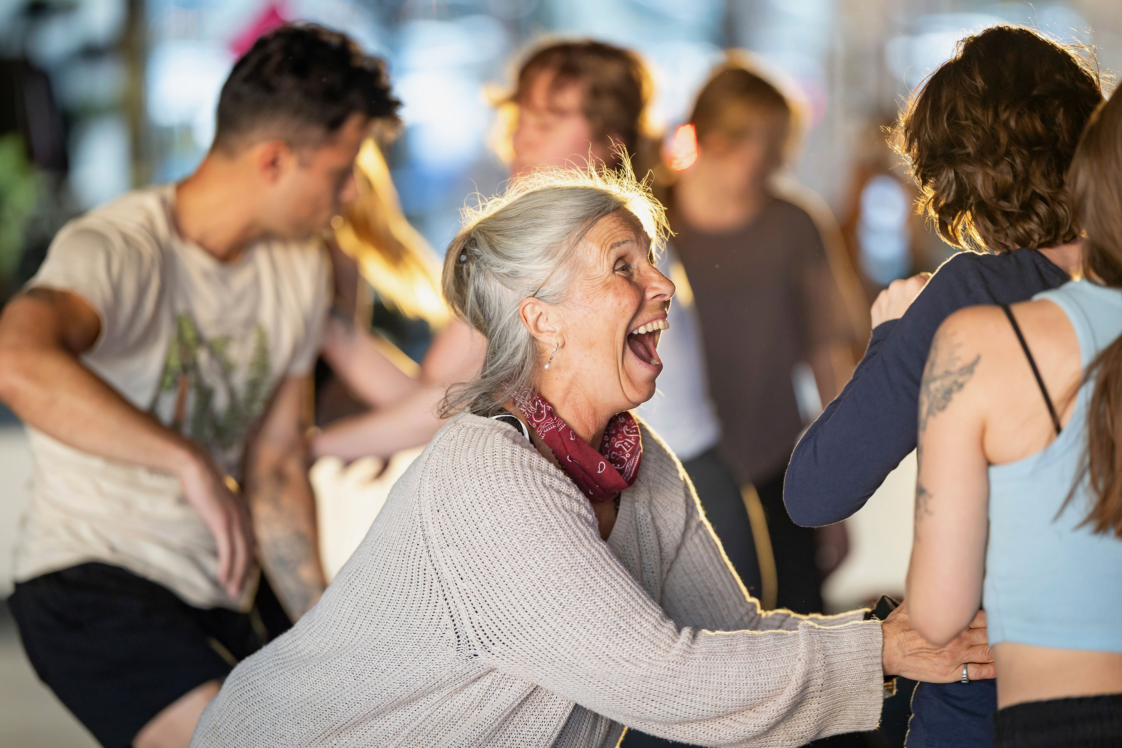 The Art of Living contact improvisation series