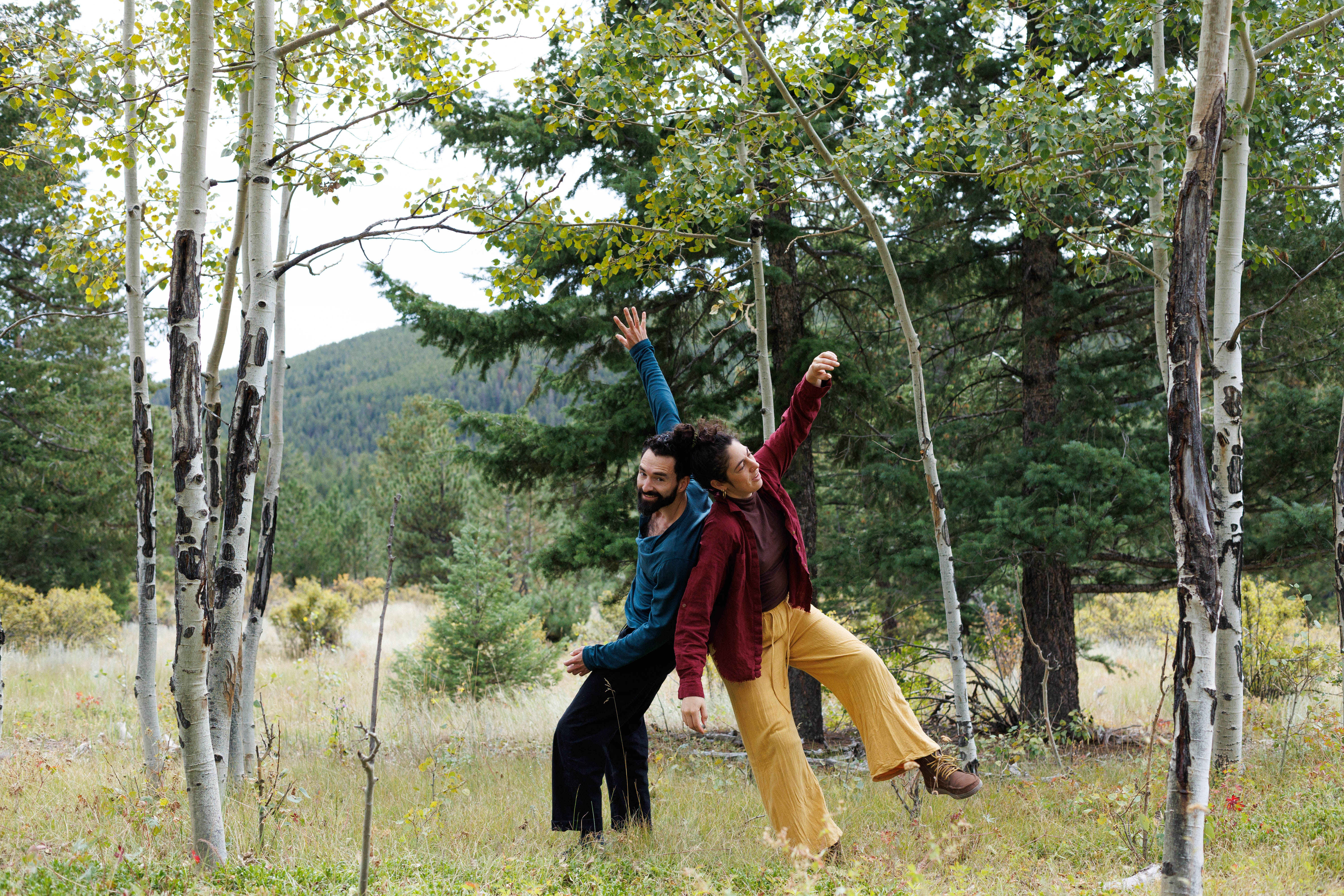 Contact improvisation in nature